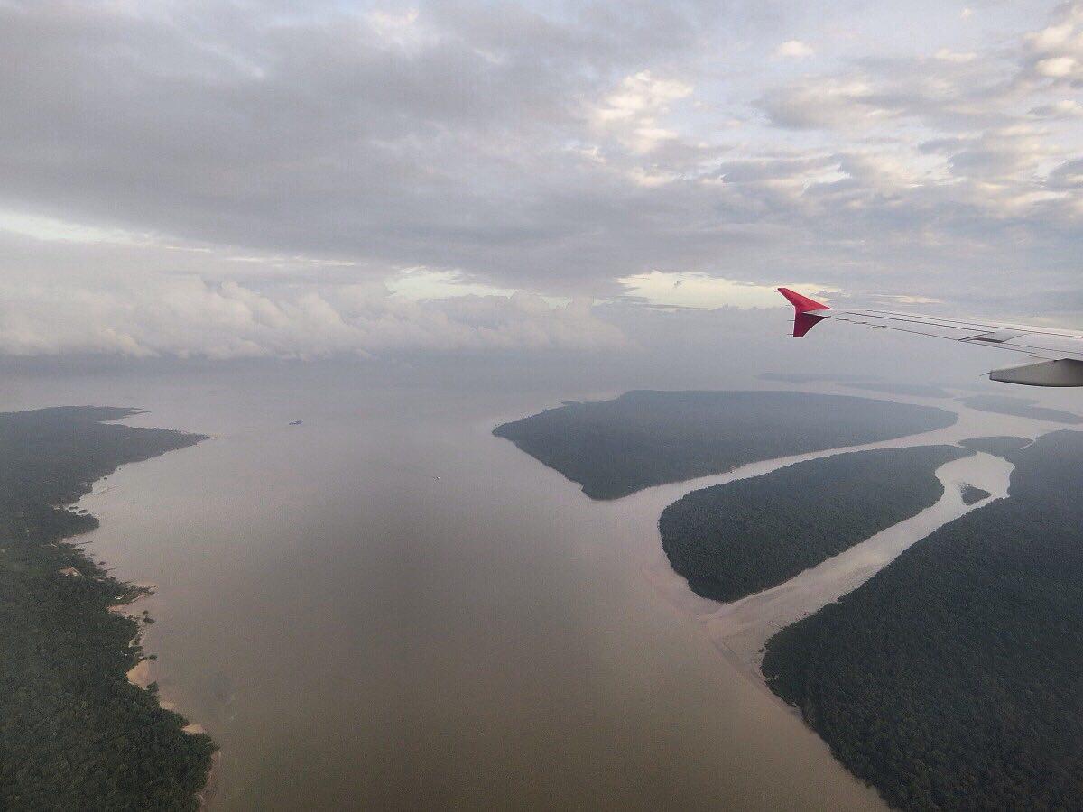 این هم تصویر بخشی از رودخانه آمازون